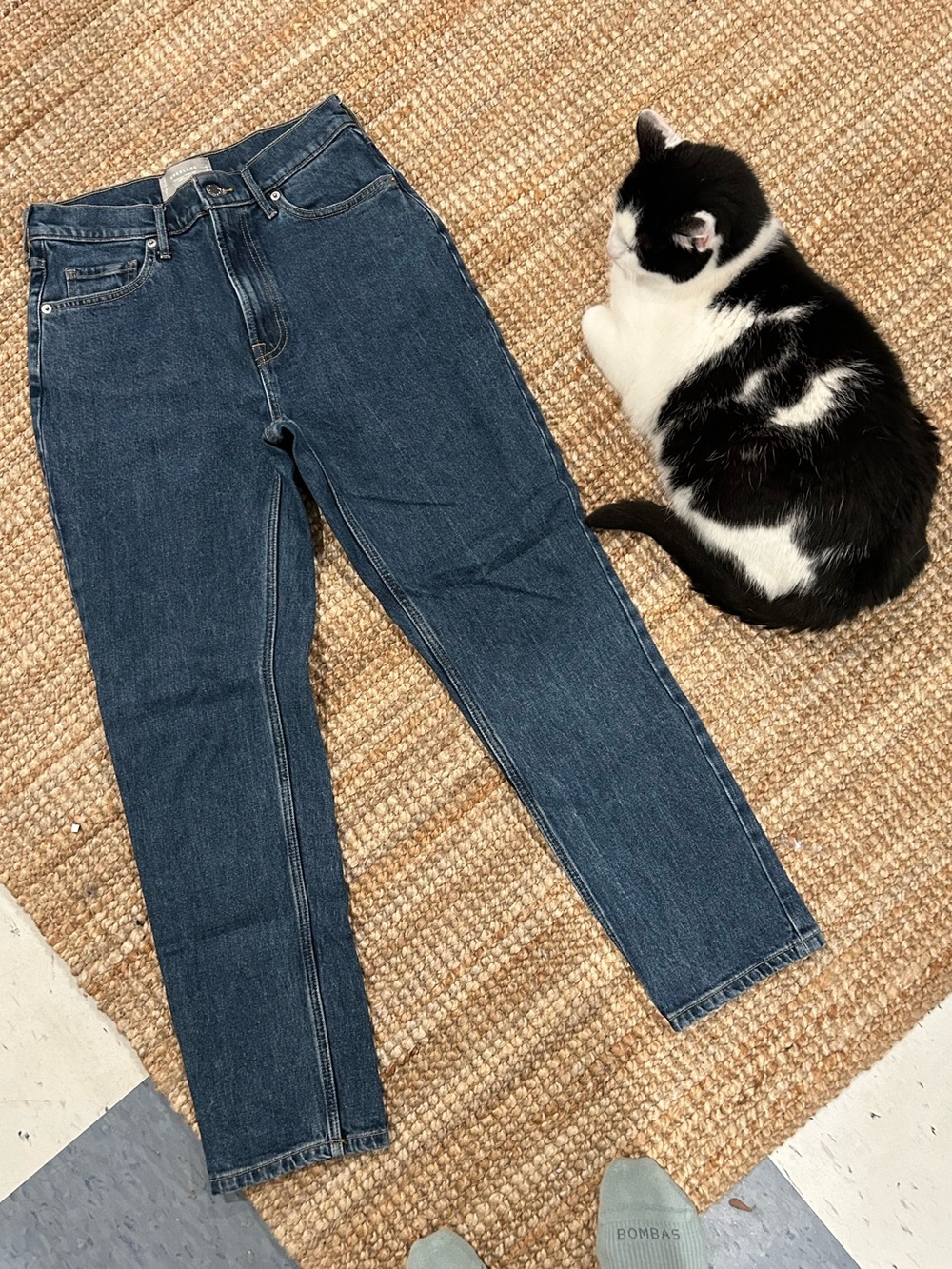 EUC Everlane Blue Denim Cheeky High-Rise Jeans
